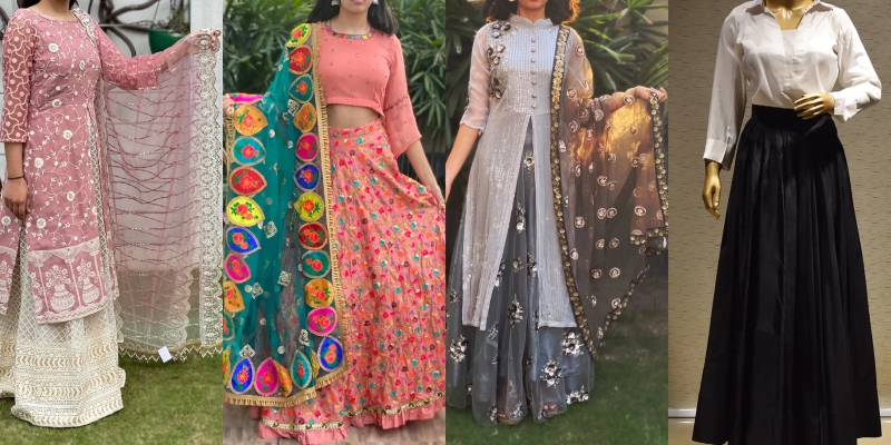 Indian Dresses Online, Designer Indian Clothing for Women