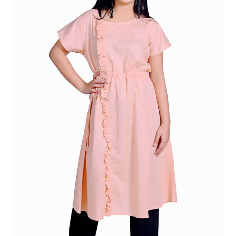 Dusty Pink Short Dress