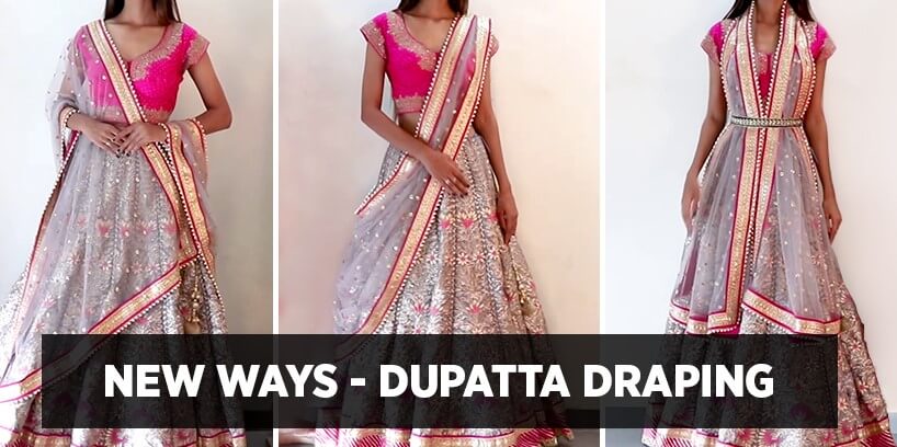 Dupatta Draping Styles for Different Events
